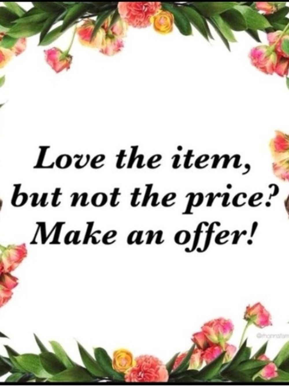✨Make an Offer✨